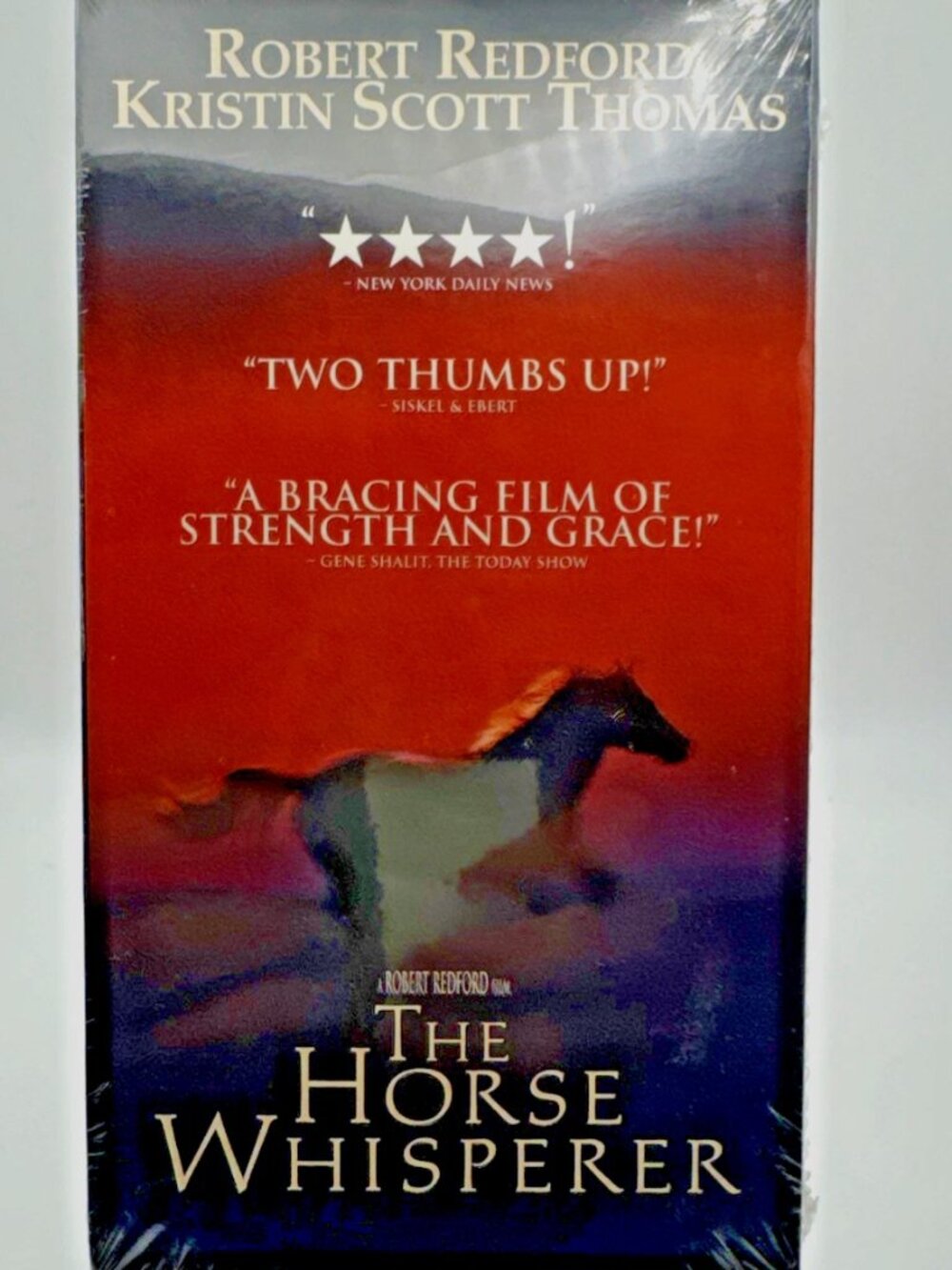 The Horse Whisperer VHS New Sealed Robert Redford Mystery/Talks Horses?